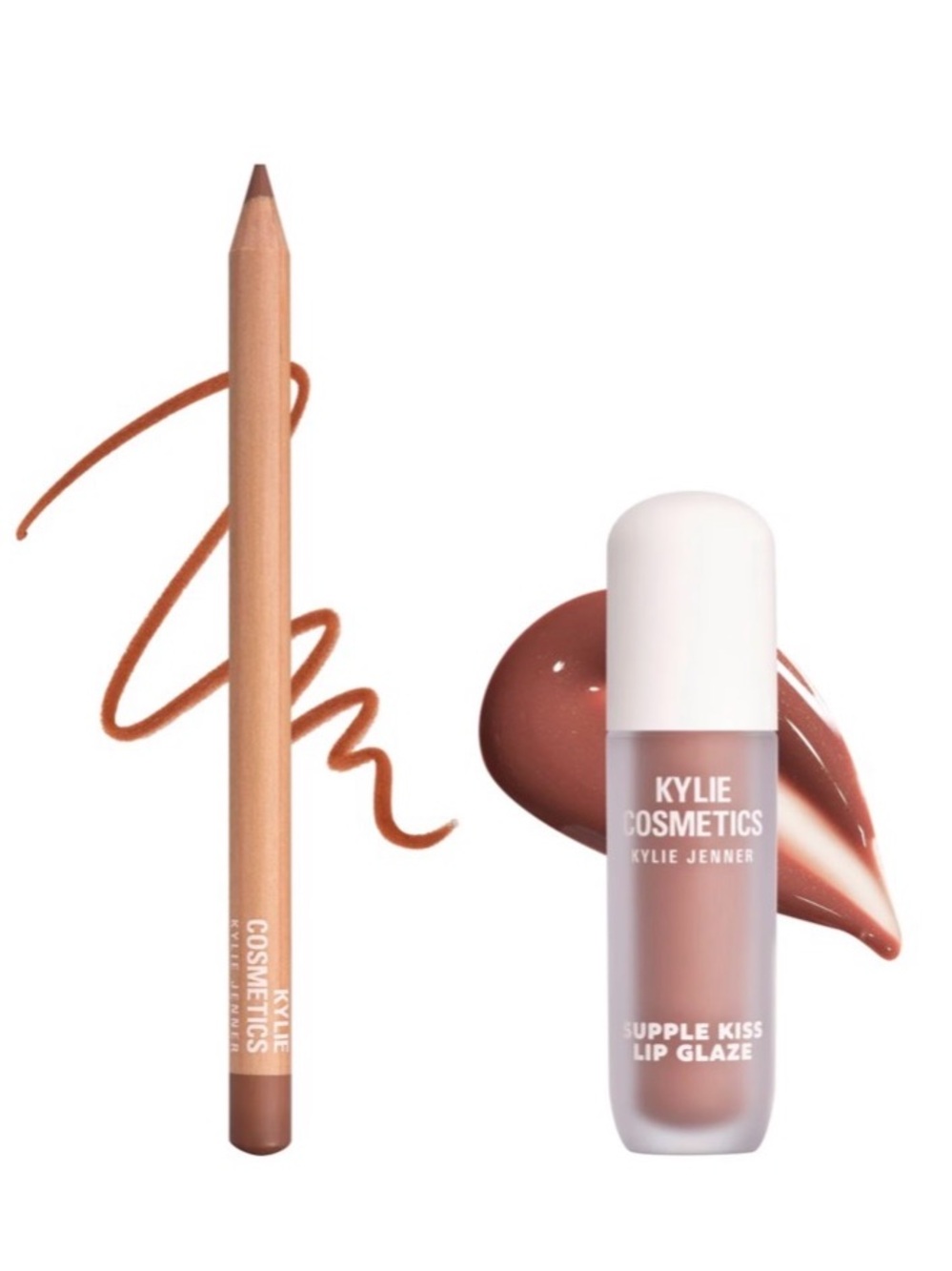 🤍New Kylie Cosmetics Glossy Lip Kit🤍